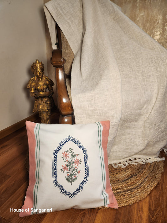 Jasmine Mirror Cushion Cover