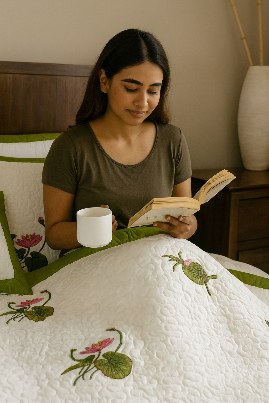 Kamal Ras Bedsheet & Bedcover Set