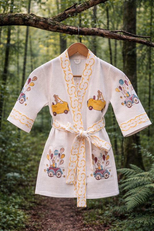 Kids Bathrobe- Gubbare