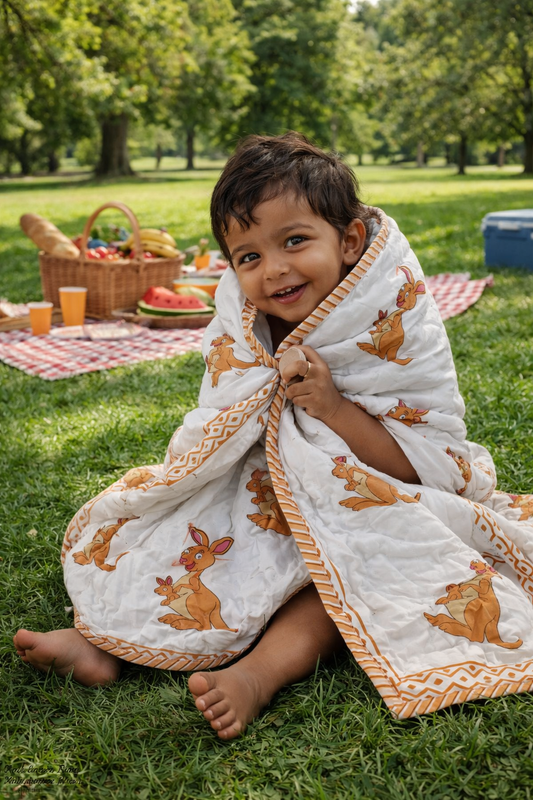 Kids Quilt- Kangaroo