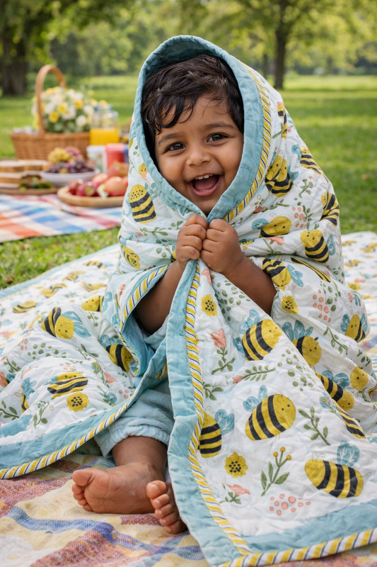Kids Quilt- Honey Bee