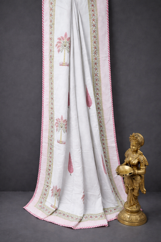 Gulaab Khajurii Bedsheet & Dohar Set