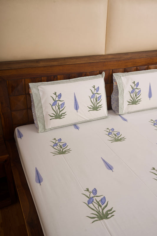 Chandra Mahal Percale Bedsheet