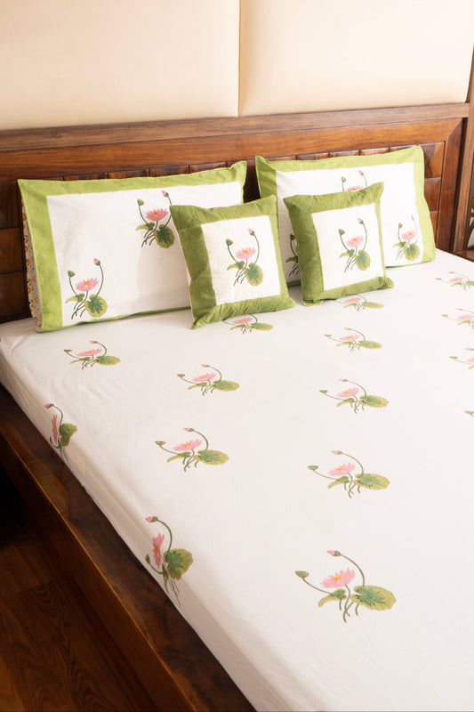 Kamal Ras Bedsheet & Dohar Set