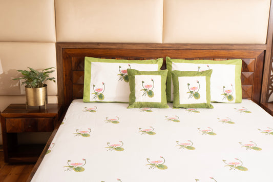 Kamal Ras Percale Cotton Bedsheet