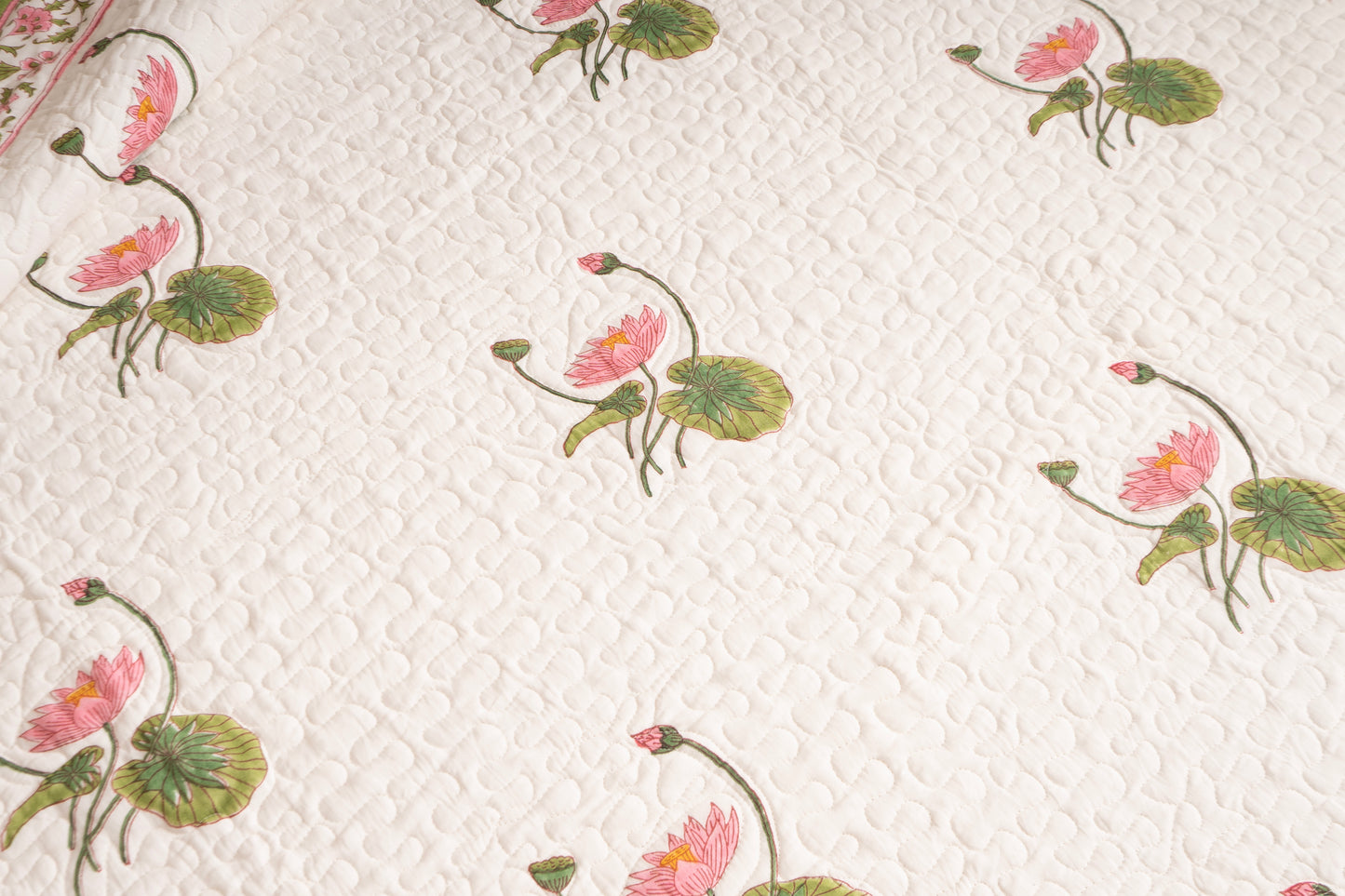 Kamal Ras Quilted Reversible Bedcover