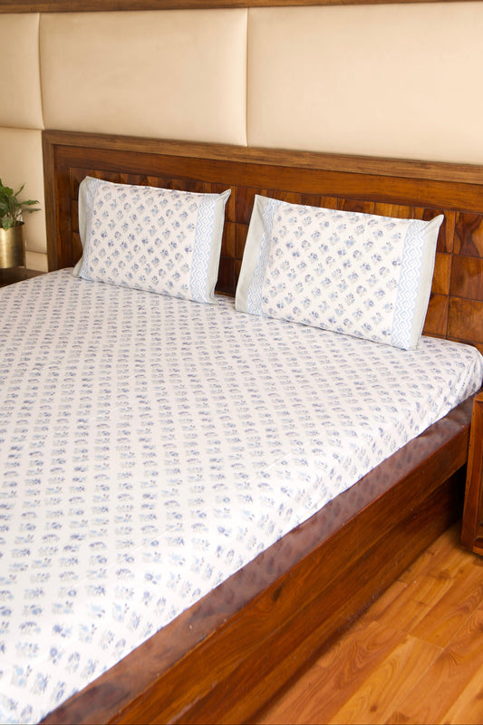 Anokha Chota Buta Percale Bedsheet