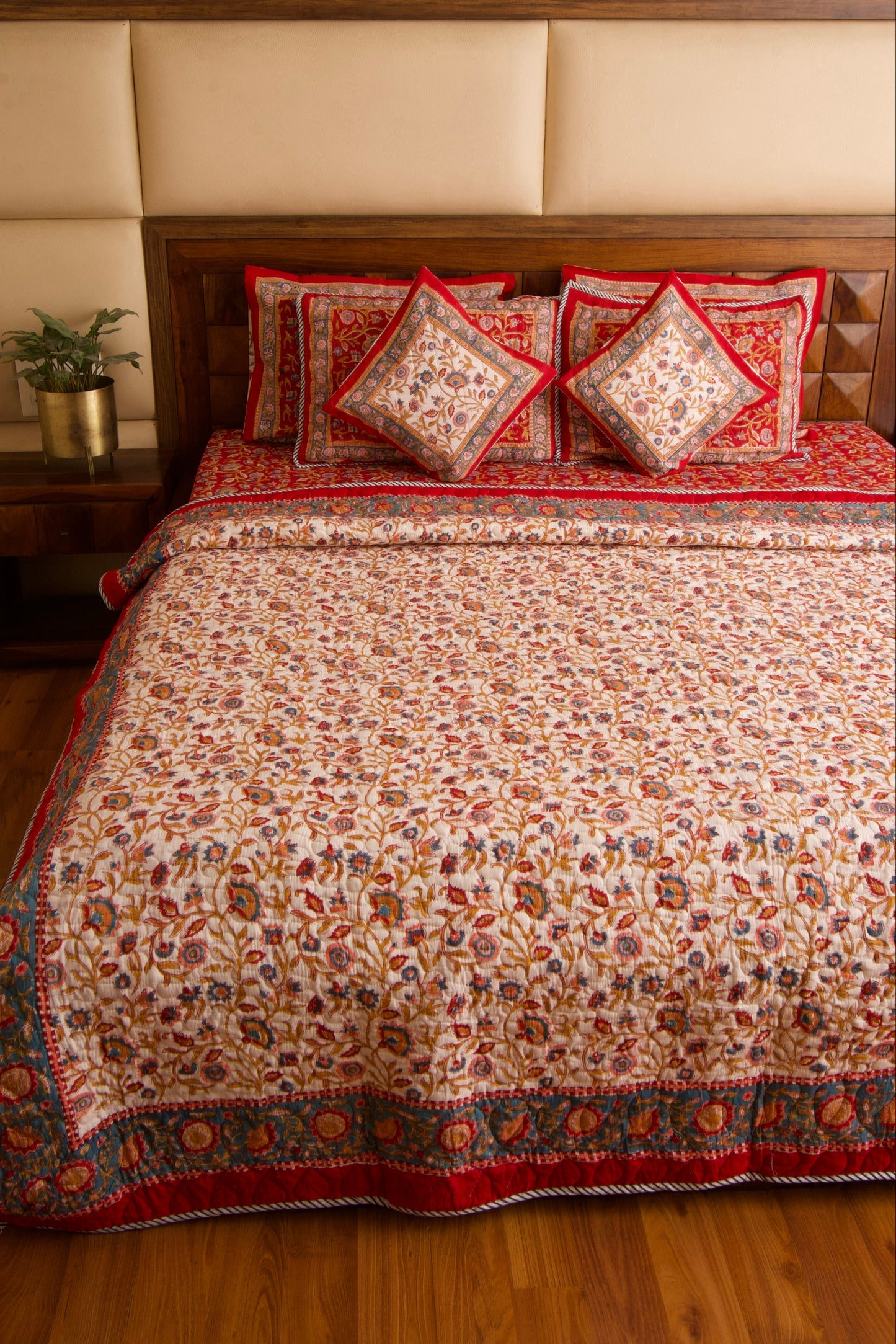 Shalimar Bedsheet & Bedcover Set