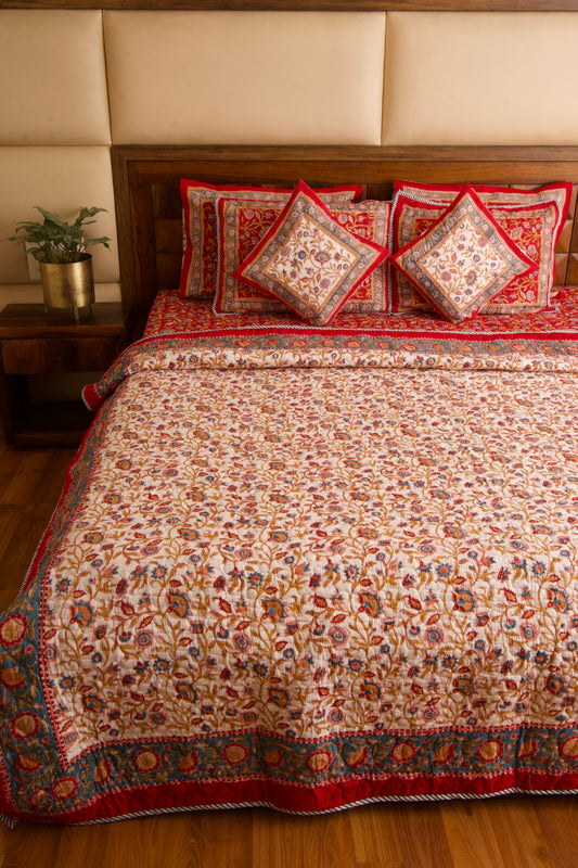 Shalimar Reversible Quilted Bedcover