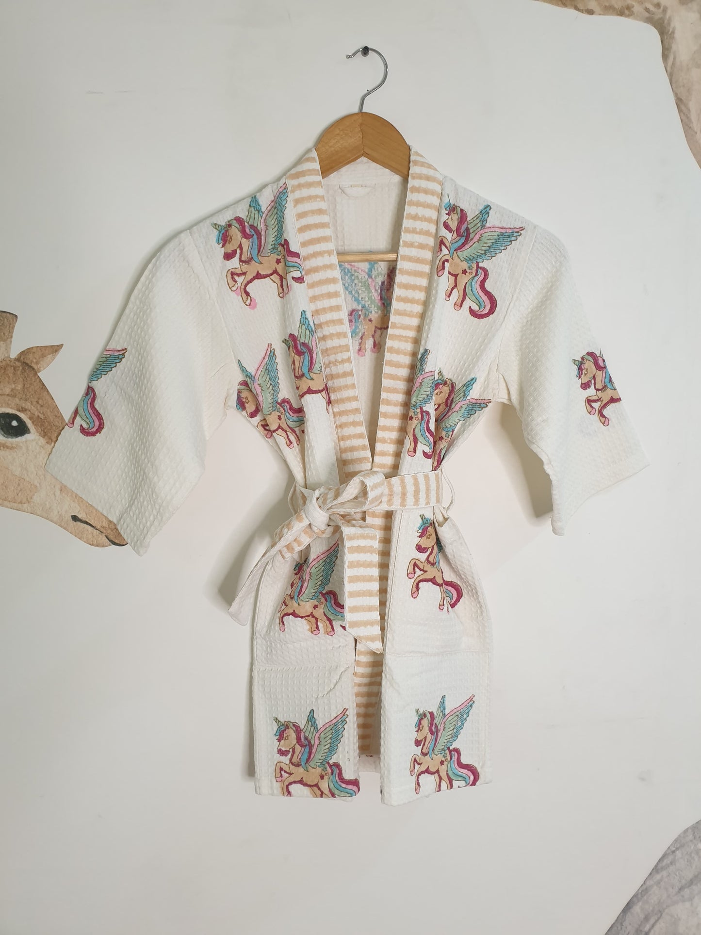 Kids Bathrobe- Unicorn