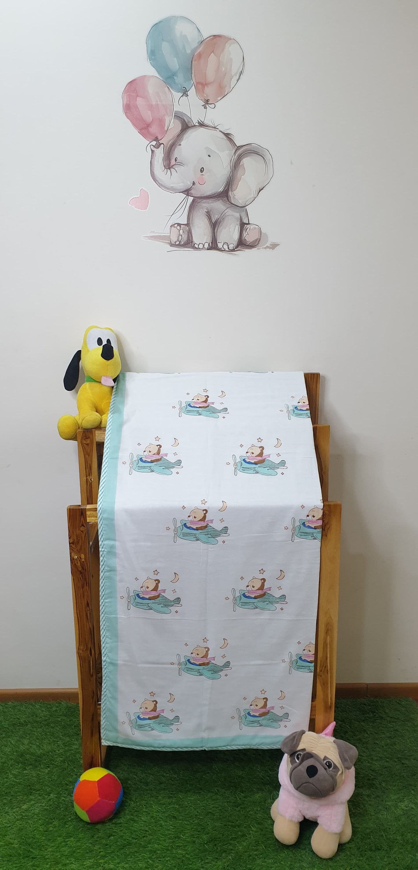 Kids Mulmul Dohar- Flying Teddy