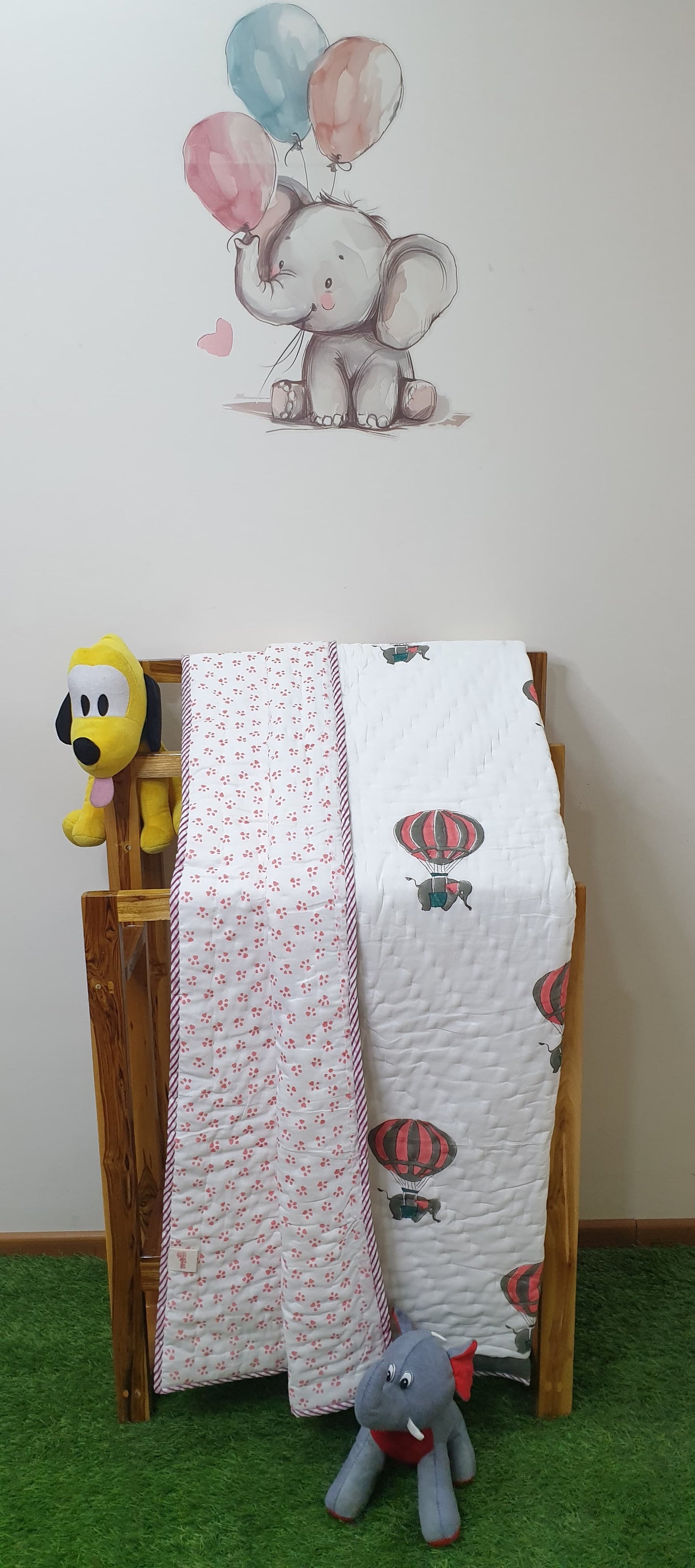 Kids Quilt- Hot Air Balloon