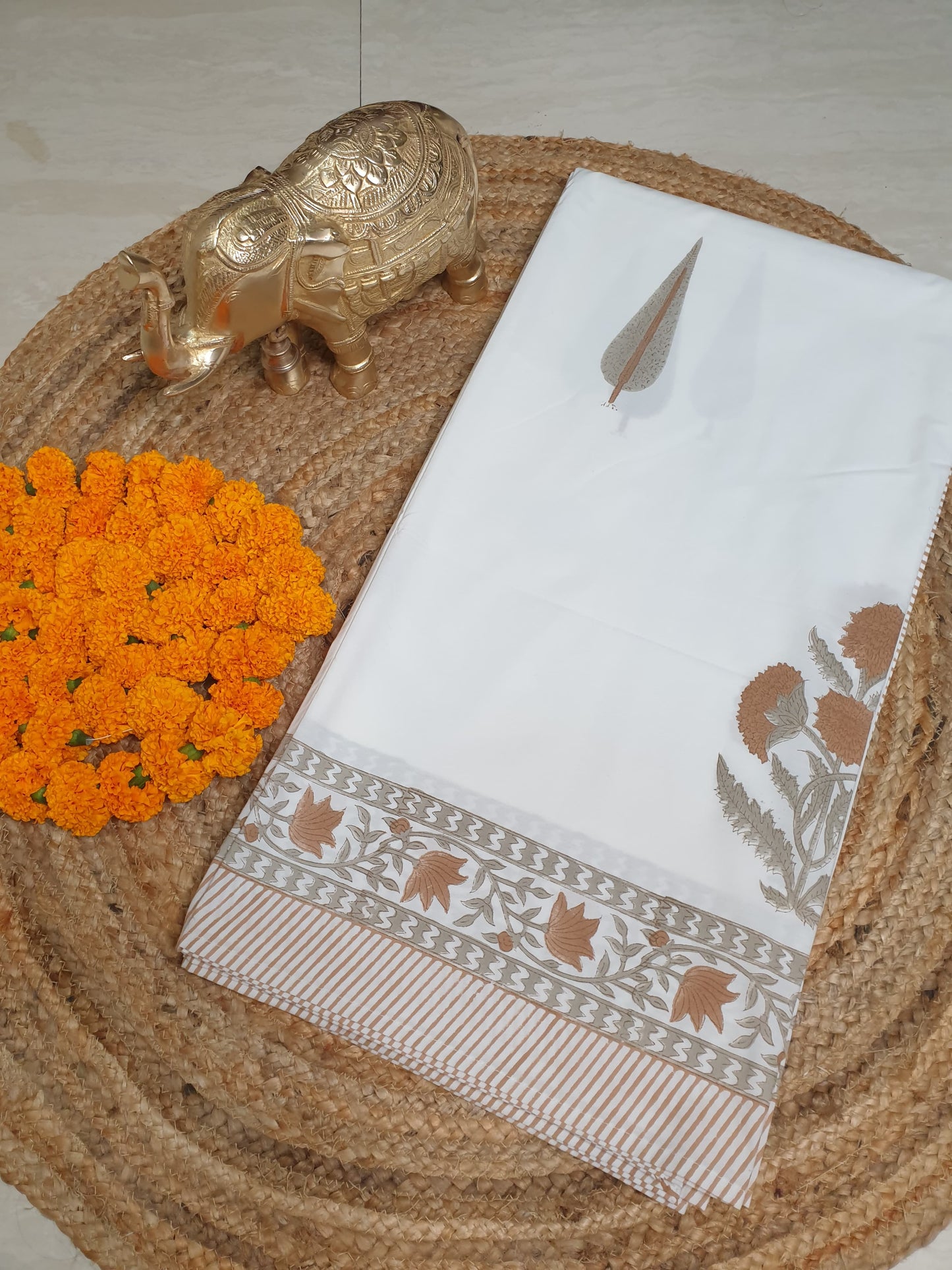 Rusty Poppy Percale Bedsheet