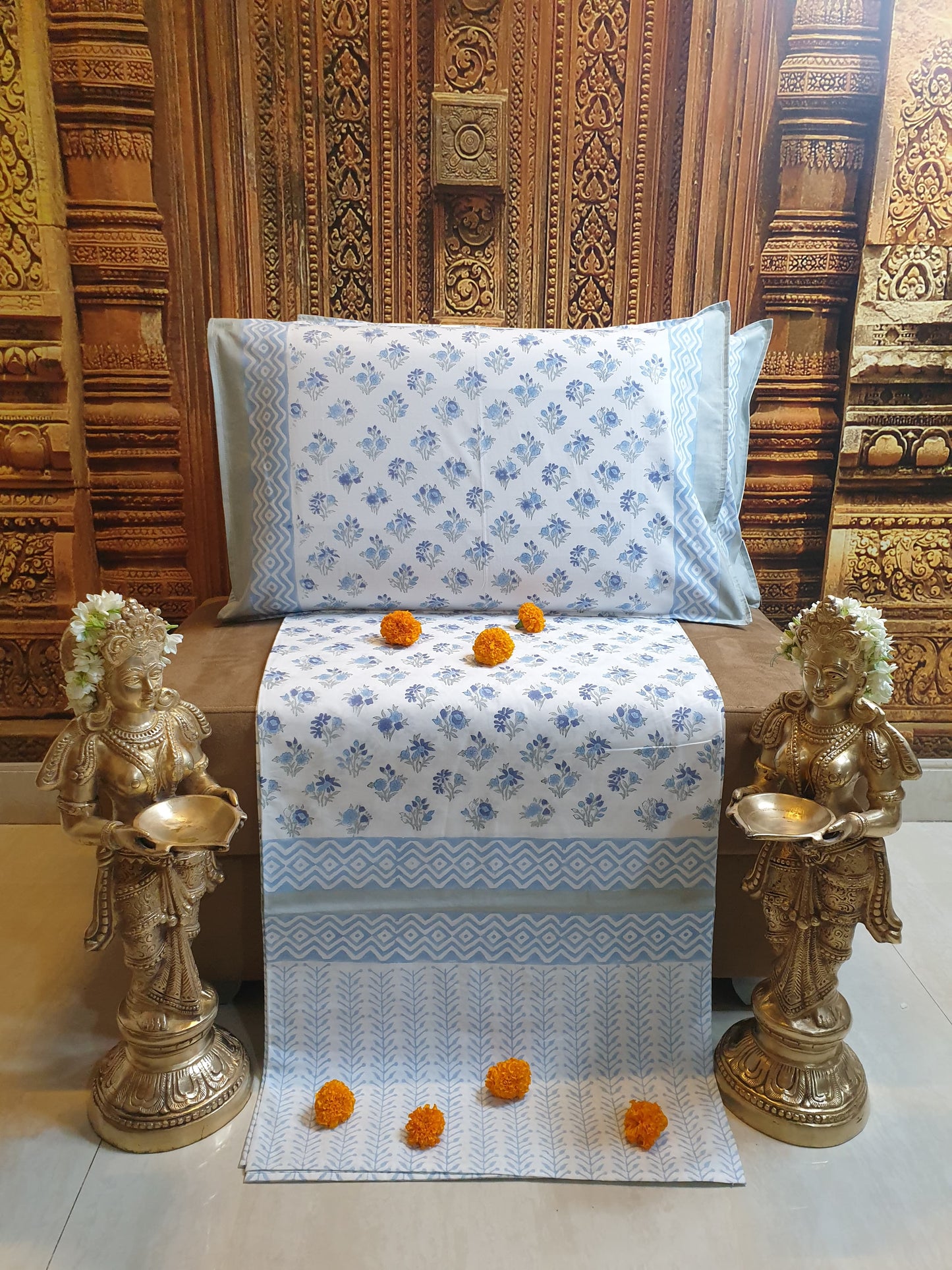 Anokha Chota Buta Percale Bedsheet