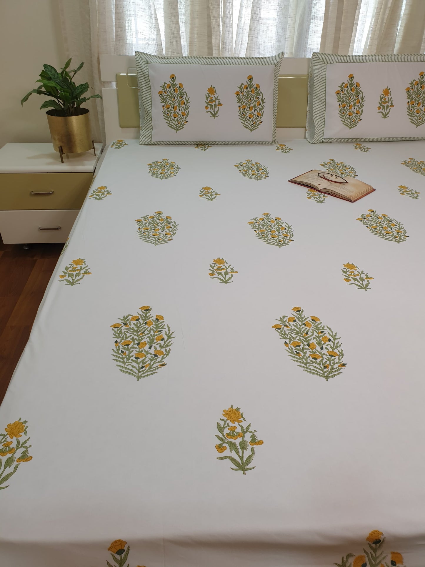 Peeli Peeli Sarson Phule Percale Bedsheet