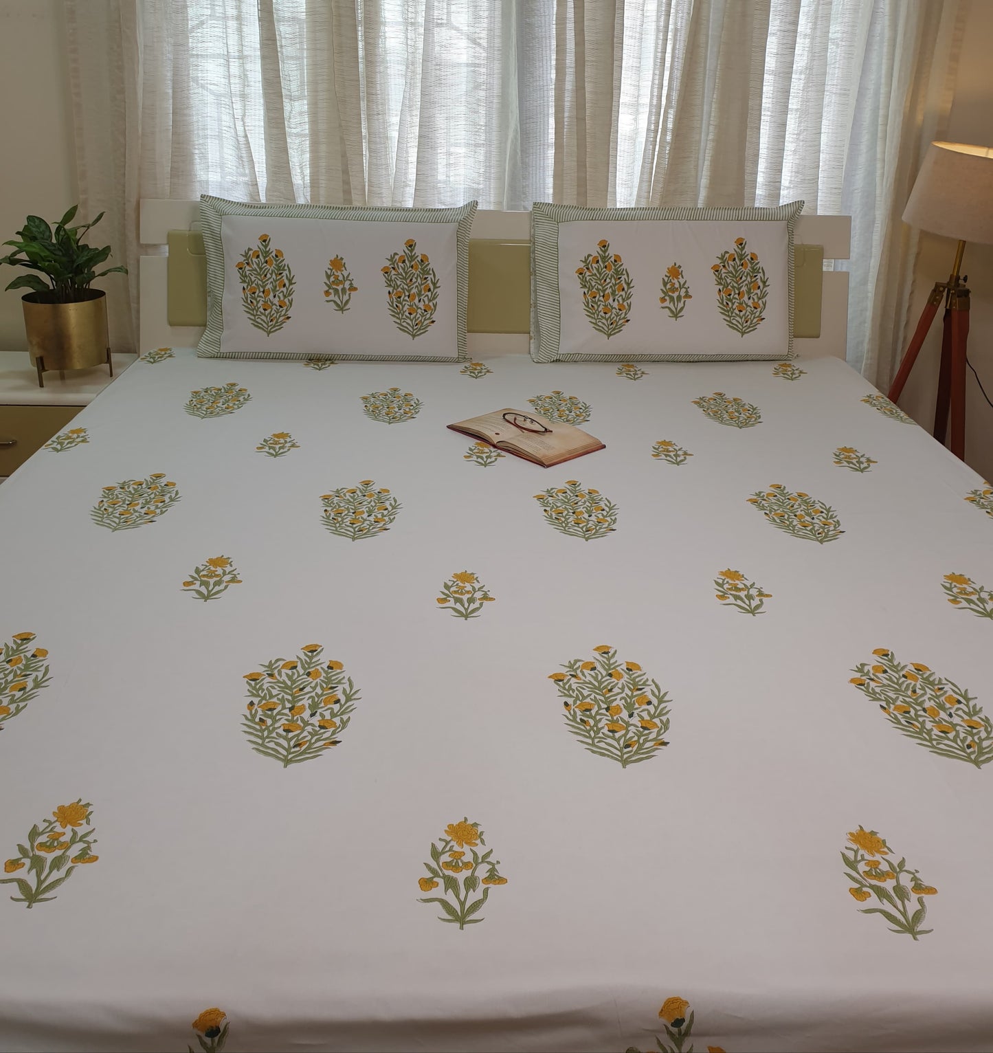 Peeli Peeli Sarson Phule Percale Bedsheet