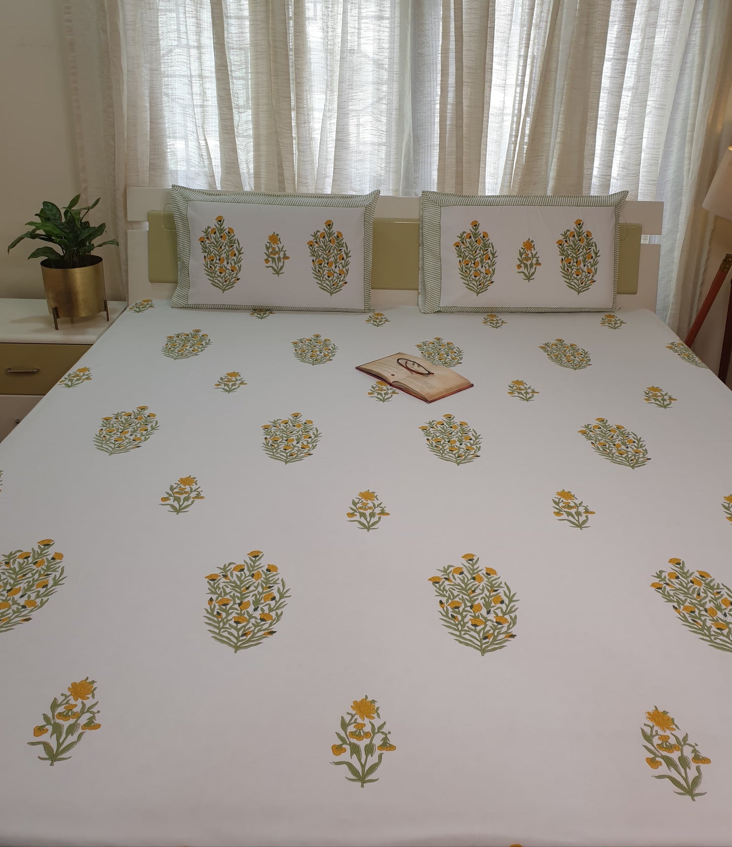 Peeli Peeli Sarson Phule Percale Bedsheet