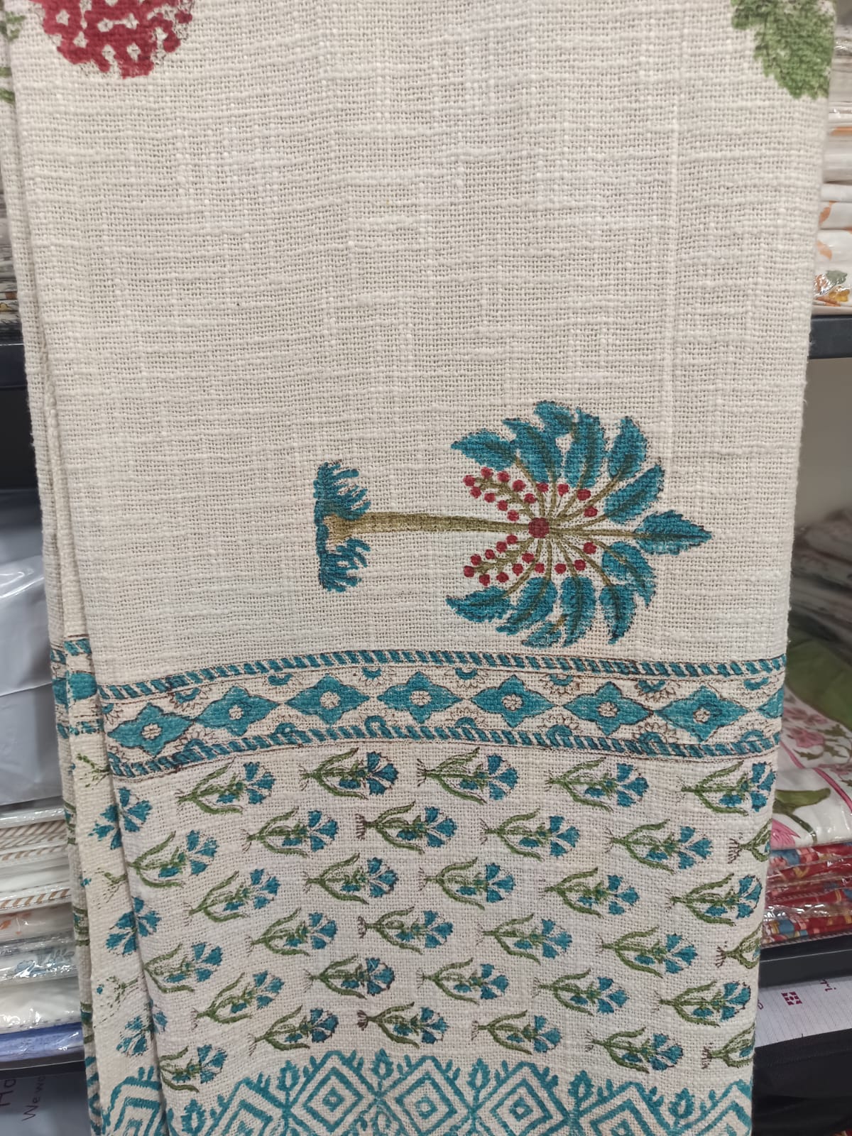 Neel Khajuri Tassel Throw