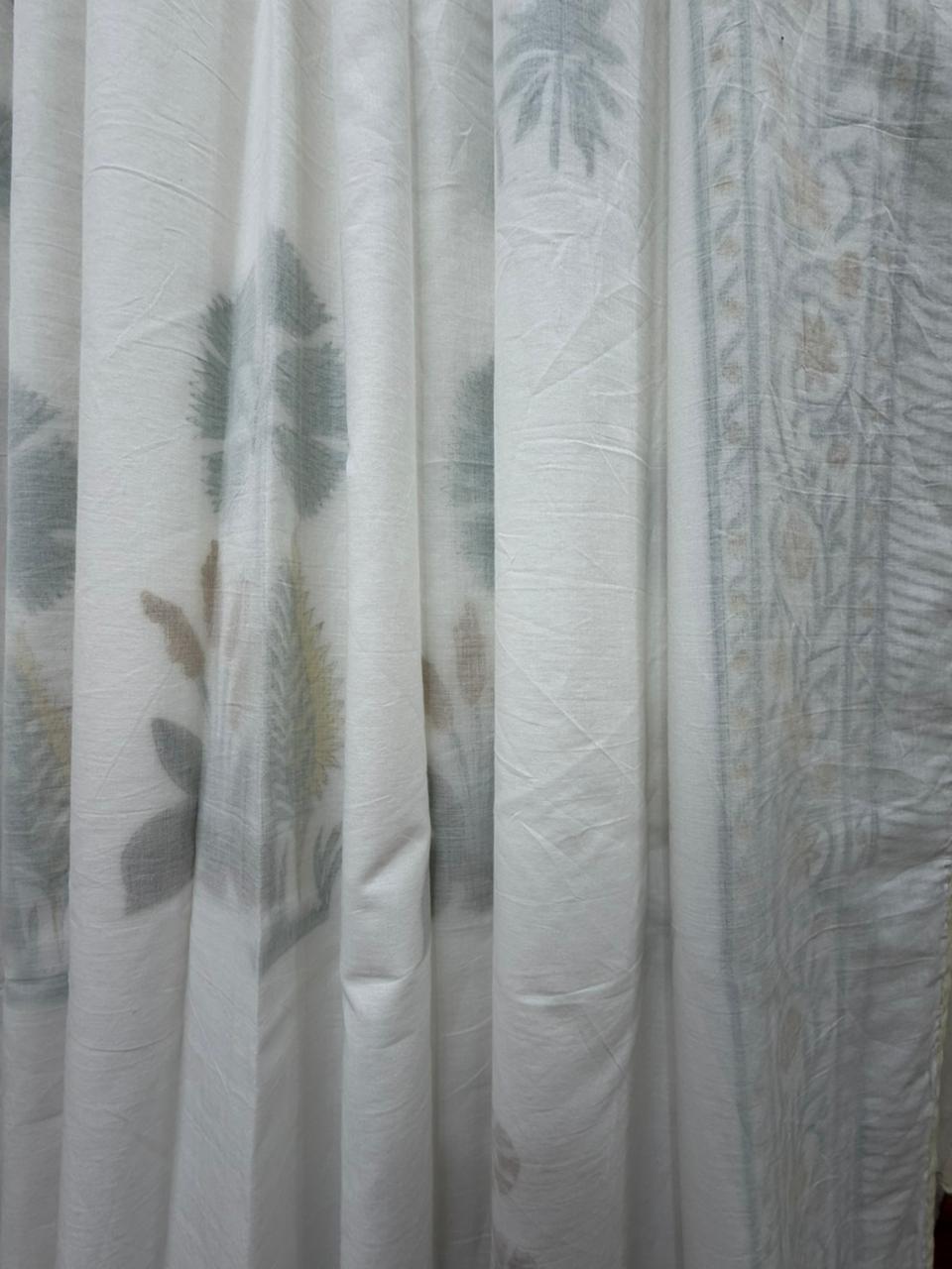 Organic Mulmul Cotton 3D Dohar AC Blanket- Dessert Guldasta