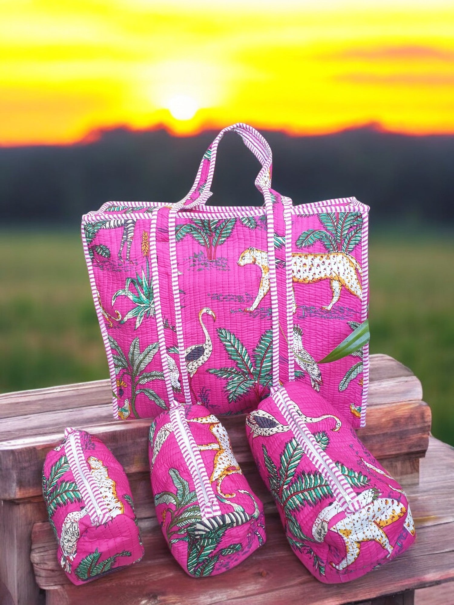 Tote bag and Pouch Set