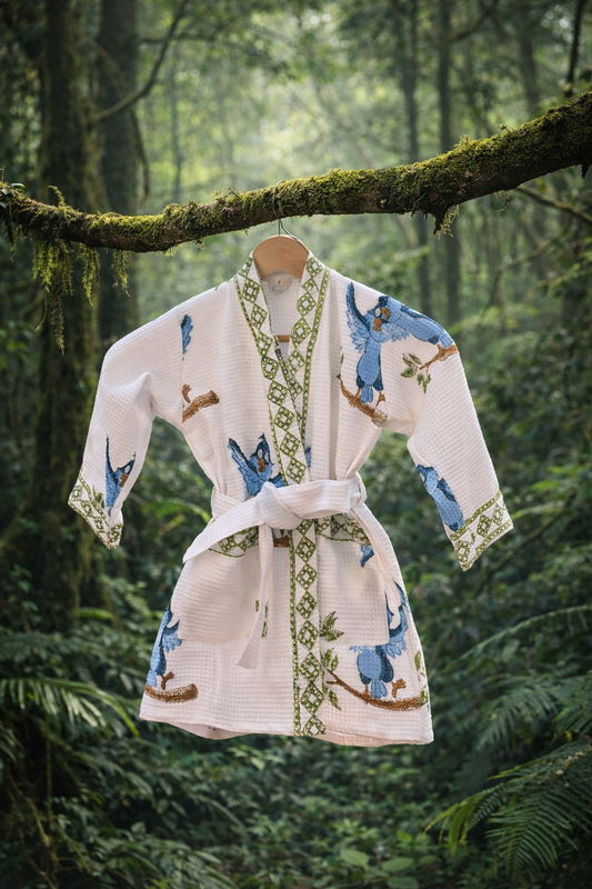 Kids Bathrobe- Chidiya