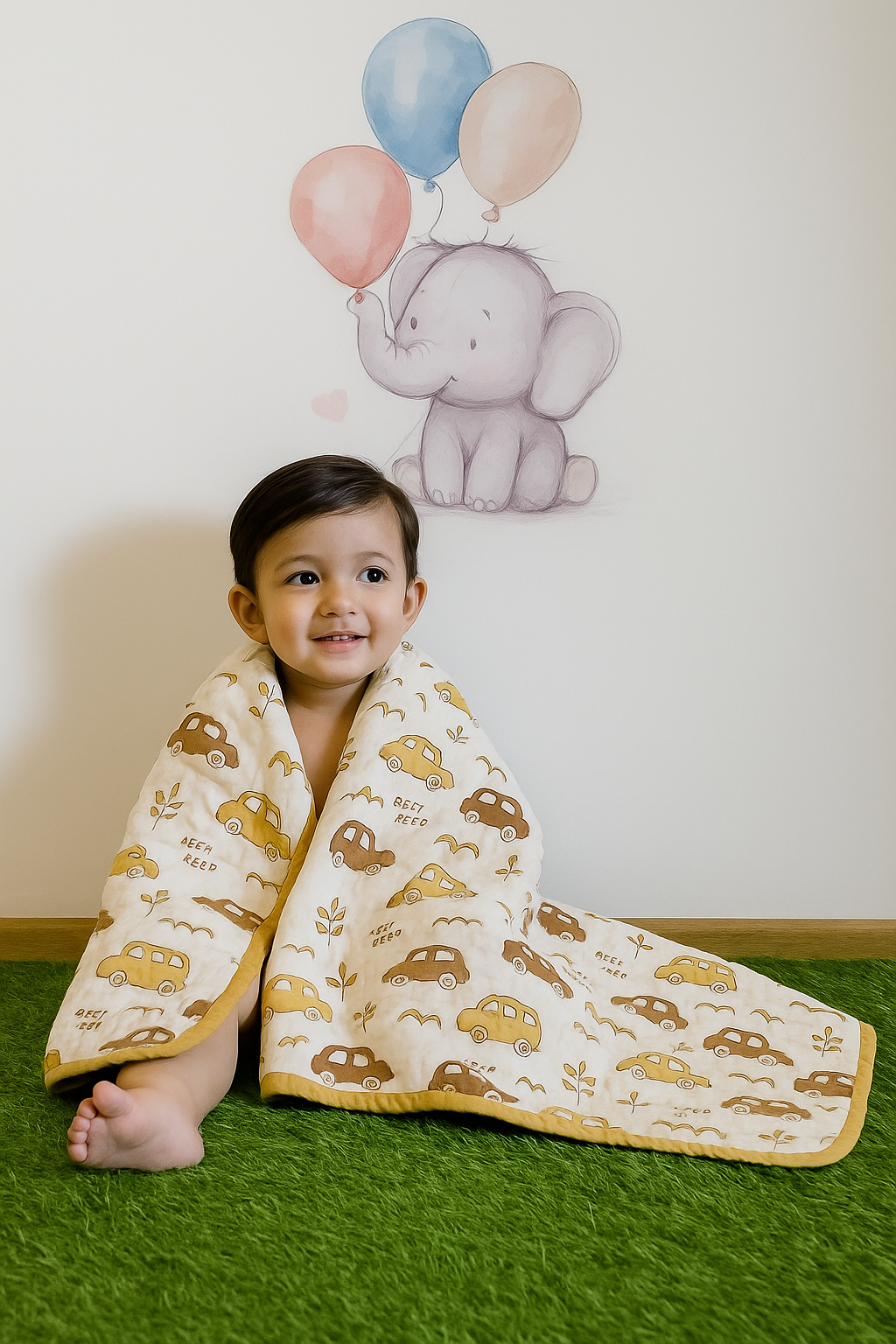 Kids Quilt- Roadways