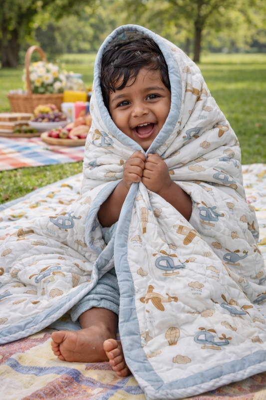 Kids Quilt- Airways