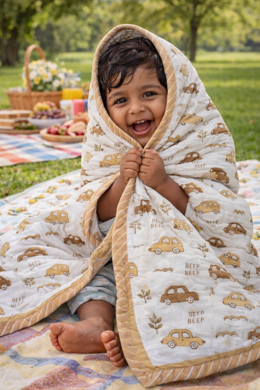 Kids Quilt- Roadways