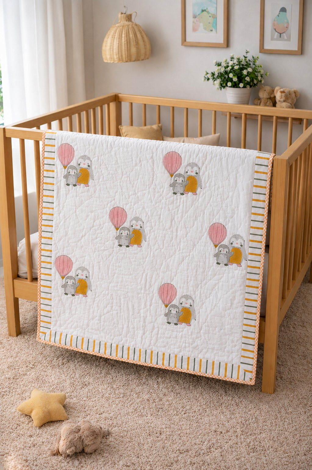 Kids Quilt- Penguin