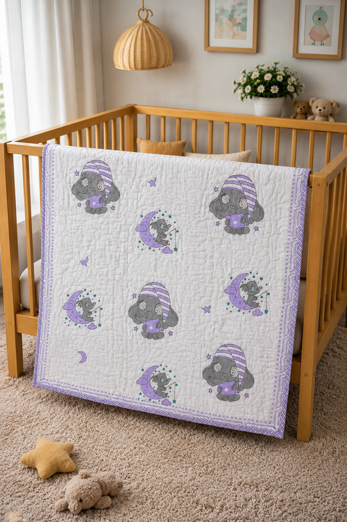 Kids Quilt-Elephant