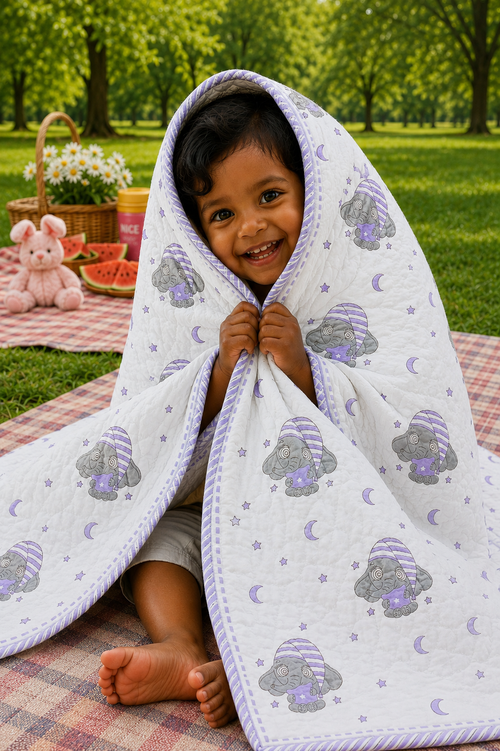 Kids Quilt-Elephant