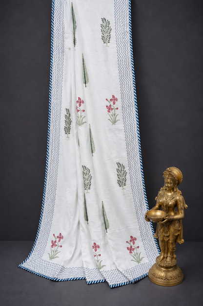 Organic Mulmul Cotton Dohar AC Blanket - Kaner Baugh