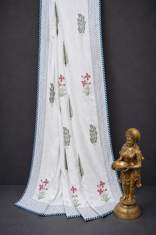 Kaner Baugh Bedsheet & Dohar Set
