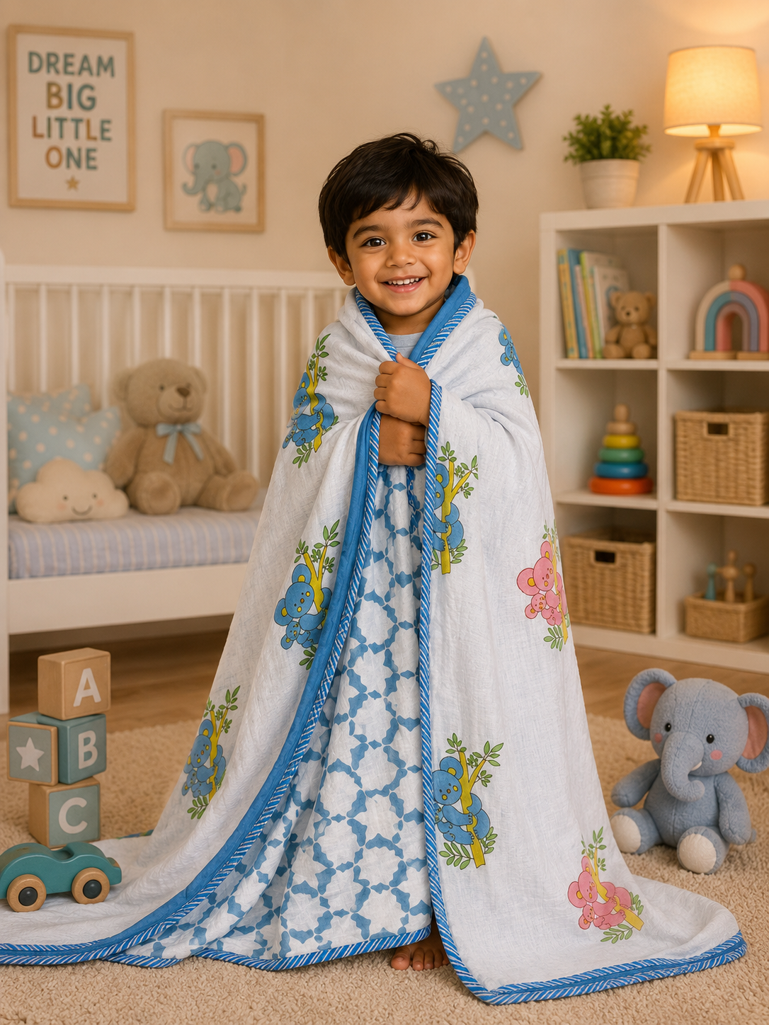 Kids Mulmul Dohar- Koala Bear