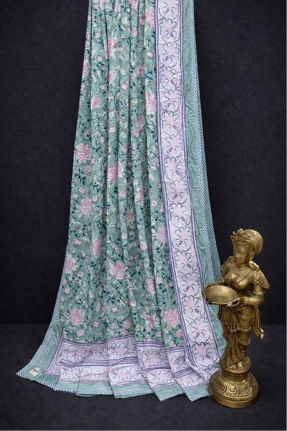 Organic Mulmul Cotton Dohar AC Blanket - Butterfly