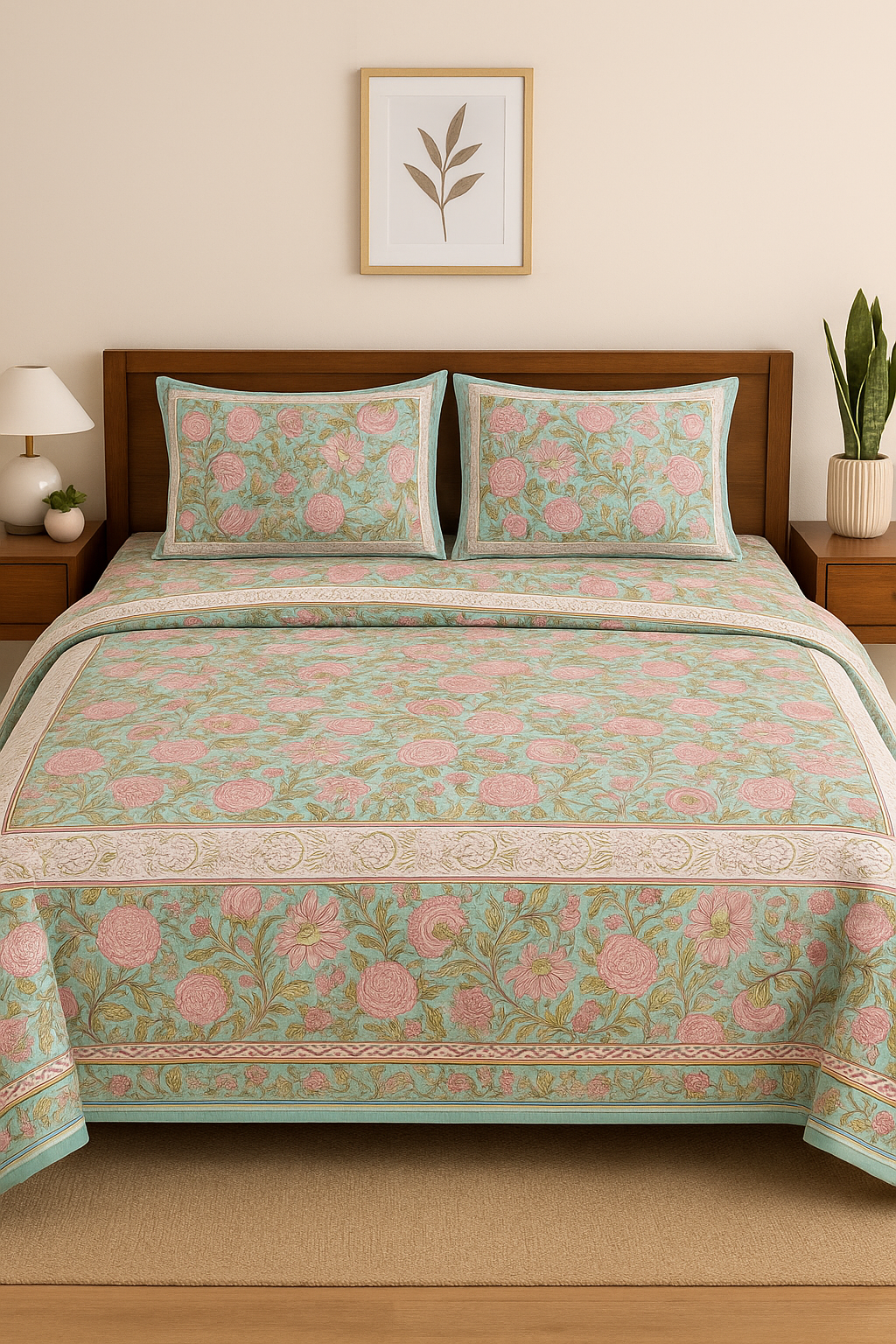 Kaliyon Ka Chaman Bedsheet & Bedcover Set