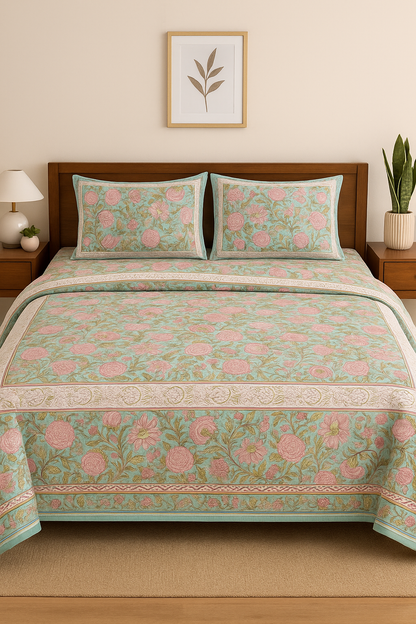 Kaliyon Ka Chaman Bedsheet & Bedcover Set