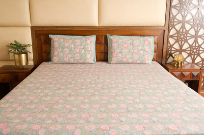 Kaliyon ka Chaman Percale Cotton Bedsheet