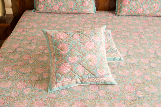 Kaliyon Ka Chaman Cotton Cushion Cover