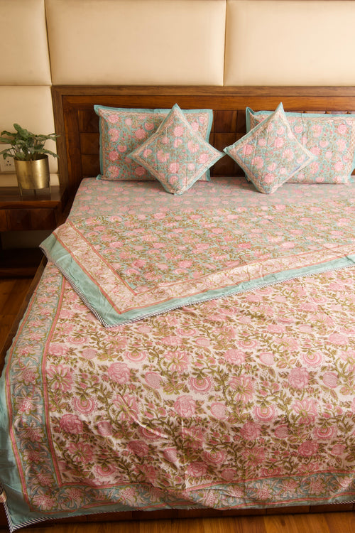 Organic Mulmul Cotton Dohar AC Blanket - Kaliyon Ka Chaman