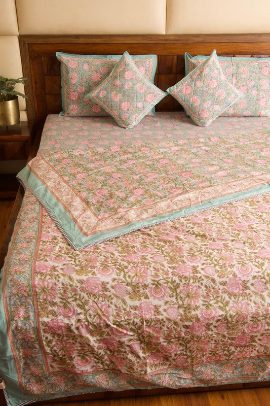 Organic Mulmul Cotton Dohar AC Blanket - Kaliyon Ka Chaman
