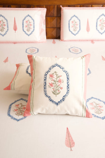 Jasmine Mirror Cushion Cover