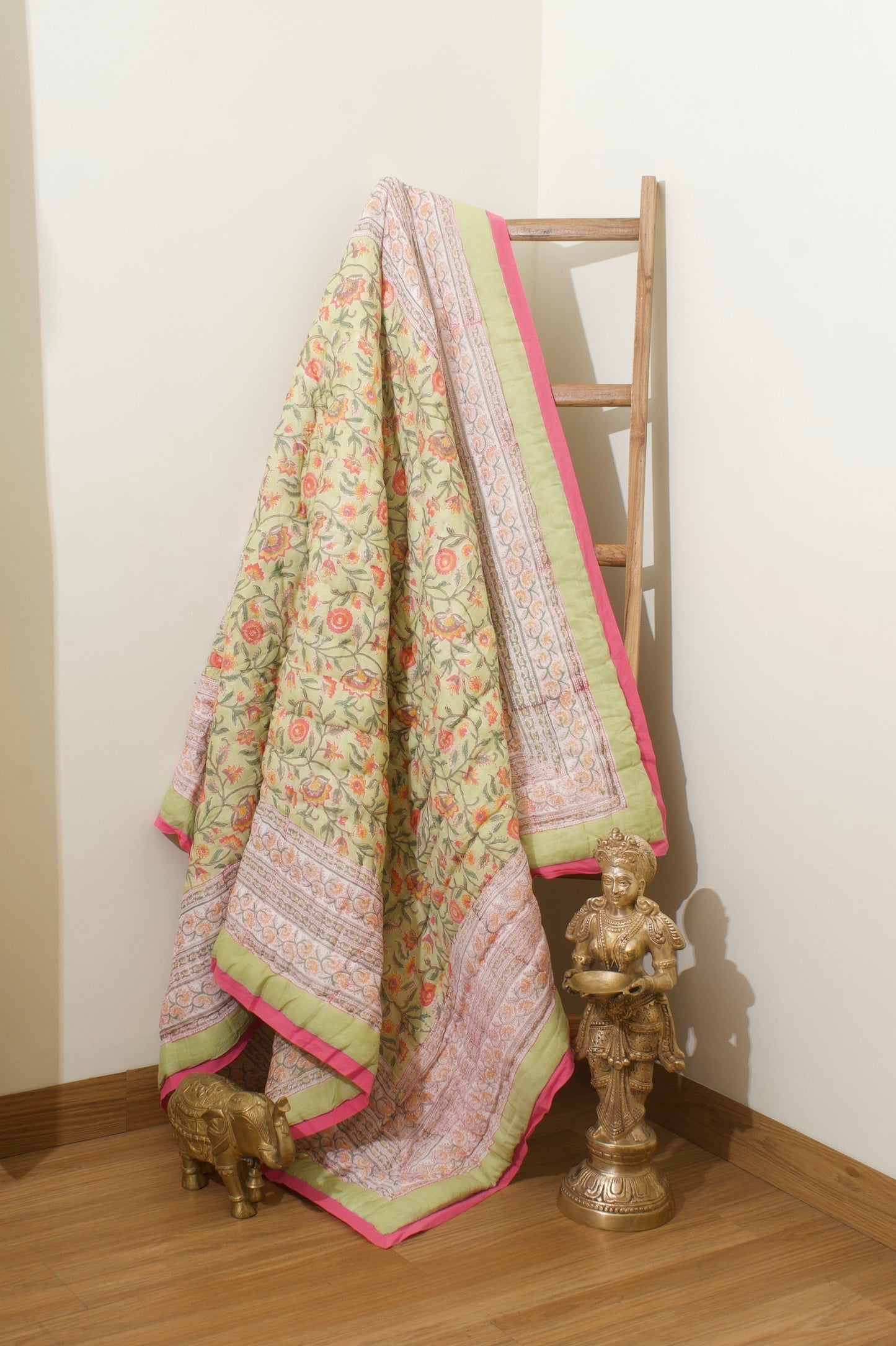 Totapuri Reversible Mulmul Cotton Quilt