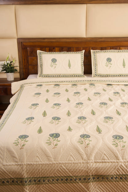 Nazakat Persian Quilted Luxury Bedcover