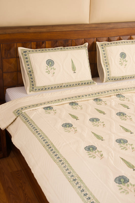 Nazakat Persian Quilted Luxury Bedcover