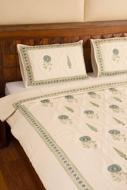 Nazakat Persian Quilted Luxury Bedcover