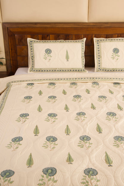Nazakat Persian Quilted Luxury Bedcover