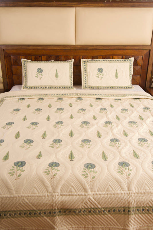 Nazakat Persian Quilted Luxury Bedcover