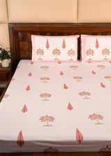 Gulaab Khajurii Bedsheet & Dohar Set