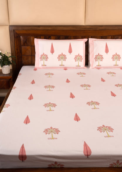 Gulaab Khajurii Bedsheet & Dohar Set